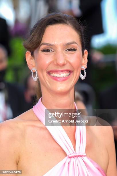 Doria Tillier attends the final screening of "OSS 117: From Africa With Love" and closing ceremony during the 74th annual Cannes Film Festival on...