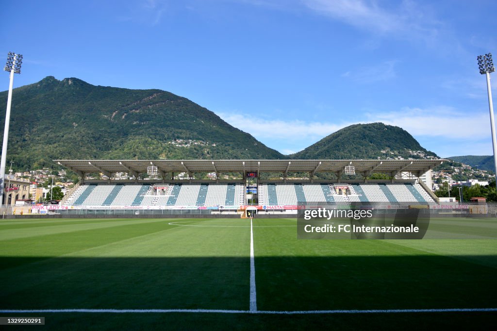 Stadio di Cornaredo before the friendly match pre-season between FC News  Photo - Getty Images