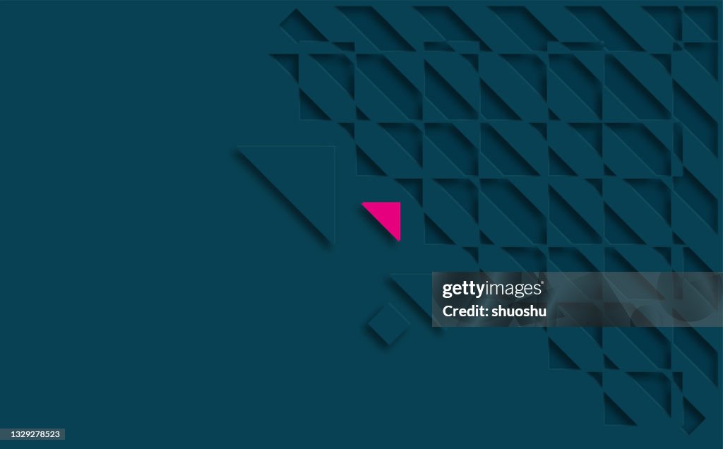 Colour Geometric Triangle Pattern Colors Papercutting Style Geometric Triangle Pattern Background High ...