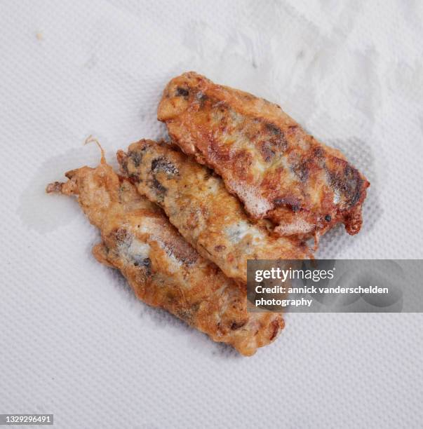 marinated pan fried sardines - black pepper mill stock pictures, royalty-free photos & images