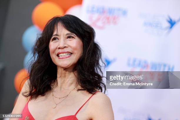 Lauren Tom attends Project Angel Food “Lead With Love 2021” at KTLA 5 on July 17, 2021 in Los Angeles, California.
