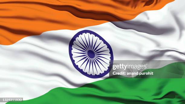 indian independence day - indian republic day - indian national flag - stock photo - ultra high definition television stock pictures, royalty-free photos & images