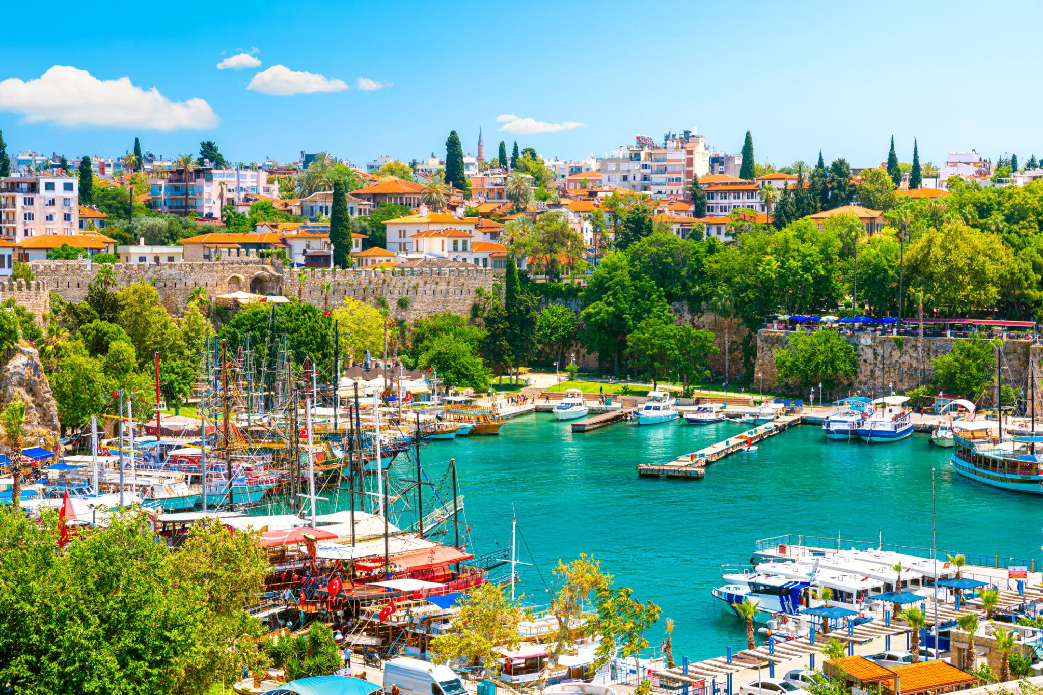 yacht in Turkey