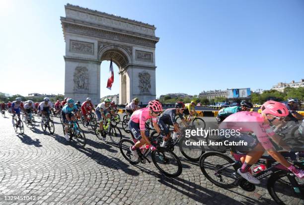 Ruben Guerreiro of Portugal and EF Education - Nippo during the final stage 21 of the 108th Tour de France 2021, a flat stage of 108,4 km stage from...