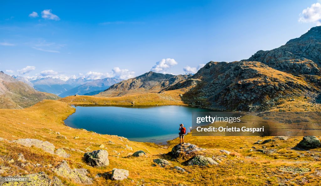 Livigno, Lago Nero - Lago Negro (Lombardía, Italia)