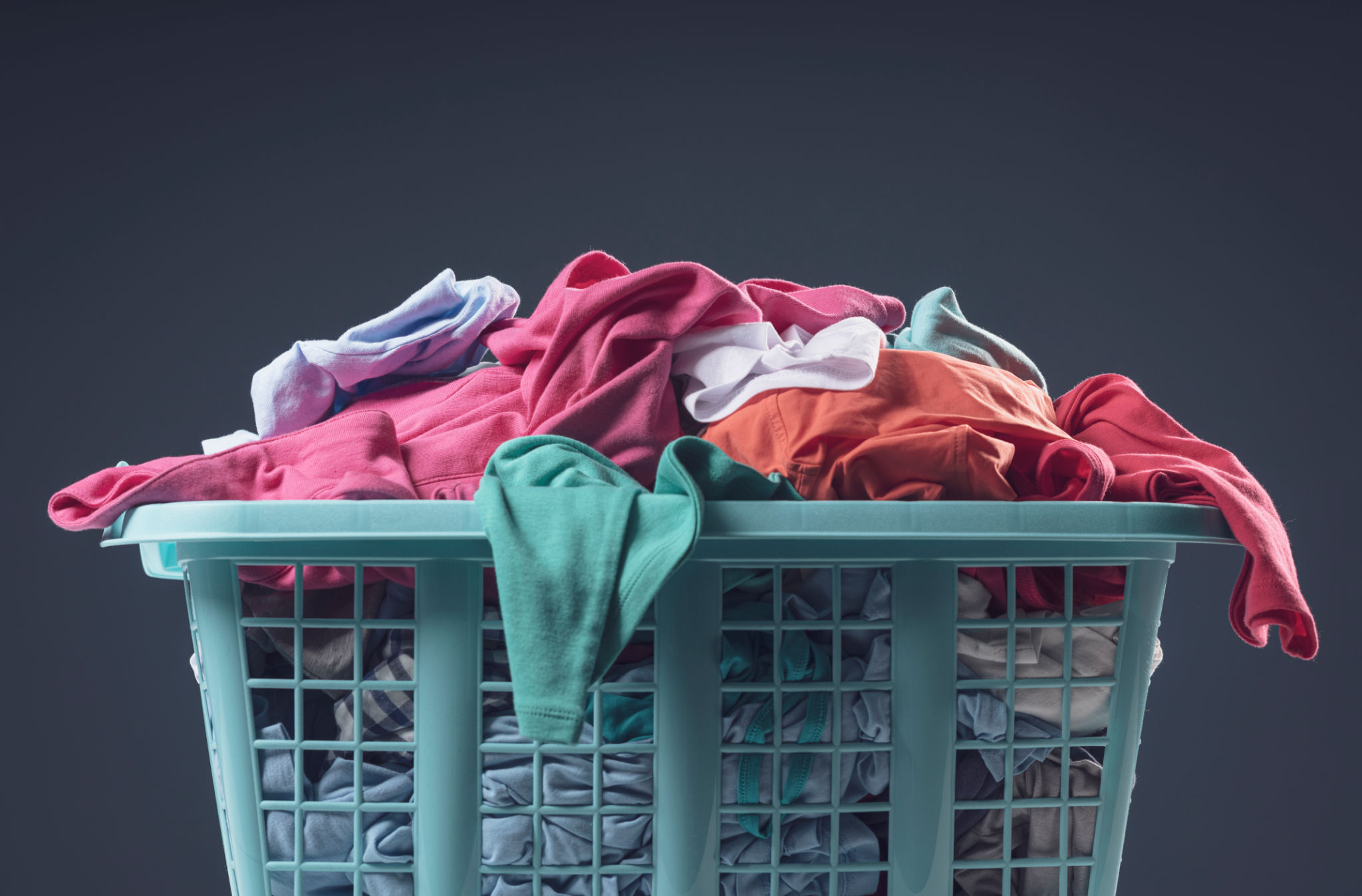 full laundry load