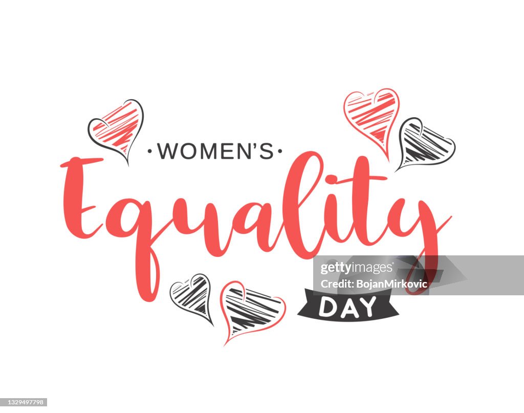 Women's Equality Day. Vector