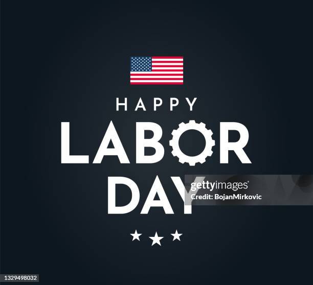happy labor day background. vector - labor day stock illustrations