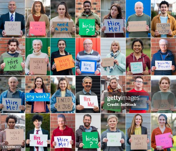 verfügbar für beschäftigung - diversity people industry stock-fotos und bilder