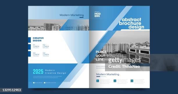 corporate book cover design vorlage in a4 - brochure template design stock-grafiken, -clipart, -cartoons und -symbole