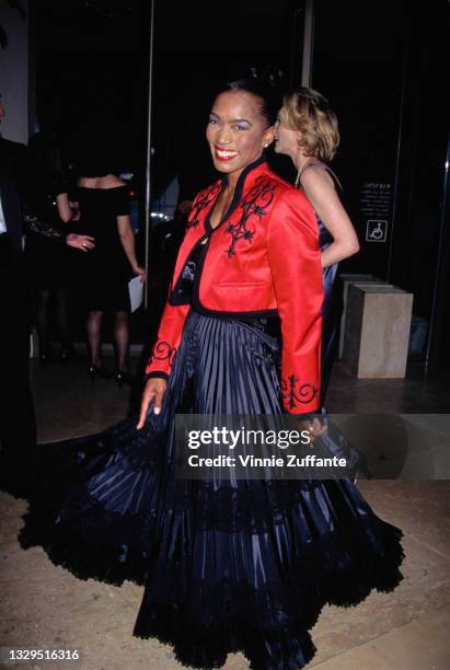 American actress Angela Bassett attends the 10th Carousel of Hope Ball Benefitting Juvenile Diabetes, held at the Beverly Hilton Hotel in Beverly...