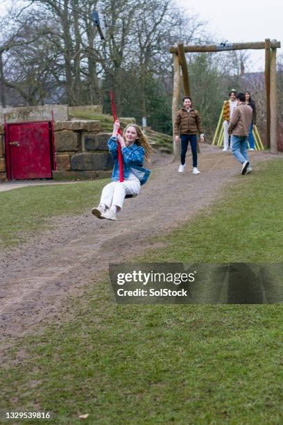 Zip Wire Ride 596 Rides A Zip Wire Stock Photos, High-Res Pictures, and Images ...