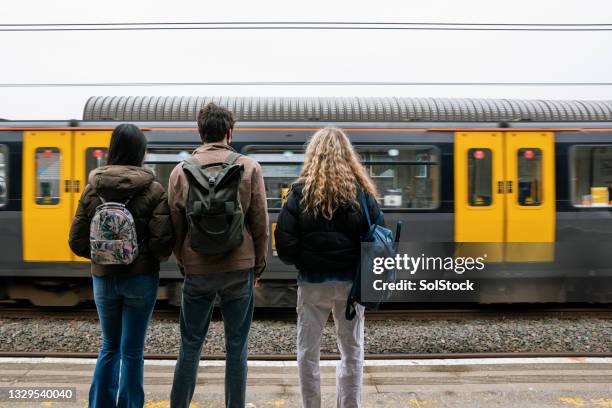 waiting patiently to begin their journey - tyne and wear stock pictures, royalty-free photos & images