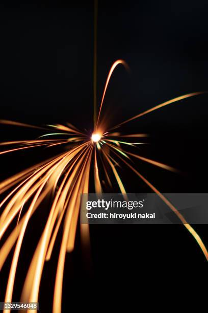 sparkler - bengal fire stock pictures, royalty-free photos & images
