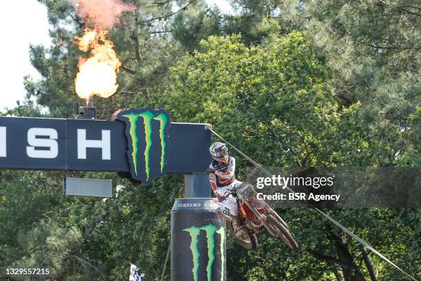 Winner 2nd race and overall 3rd Antonio Cairolli ITA KTM Red Bull KTM Factory Racingvan Berkel during the 2021 FIM MX2 Motocross World Championships,...