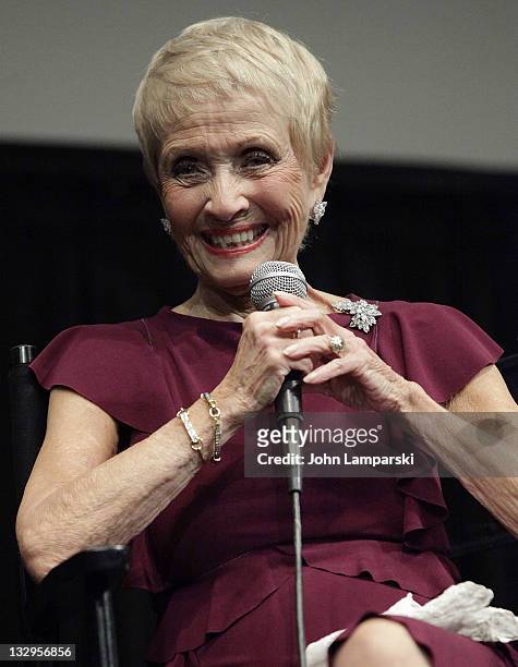 Jane Powell attends An Evening with Jane Powell at The Film Society of Lincoln Center, Walter Reade Theatre on November 15, 2011 in New York City.