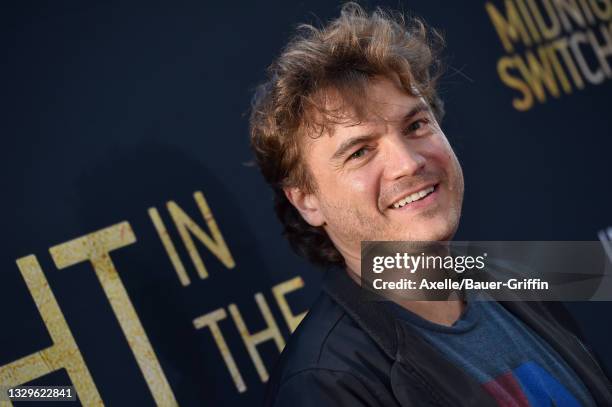 Emile Hirsch attends the Los Angeles Special Screening of Lionsgate's "Midnight In The Switchgrass" at Regal LA Live on July 19, 2021 in Los Angeles,...