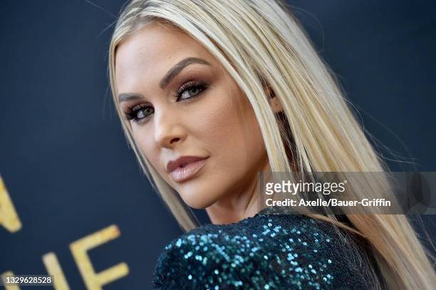 Lala Kent attends the Los Angeles Special Screening of Lionsgate's "Midnight In The Switchgrass" at Regal LA Live on July 19, 2021 in Los Angeles,...