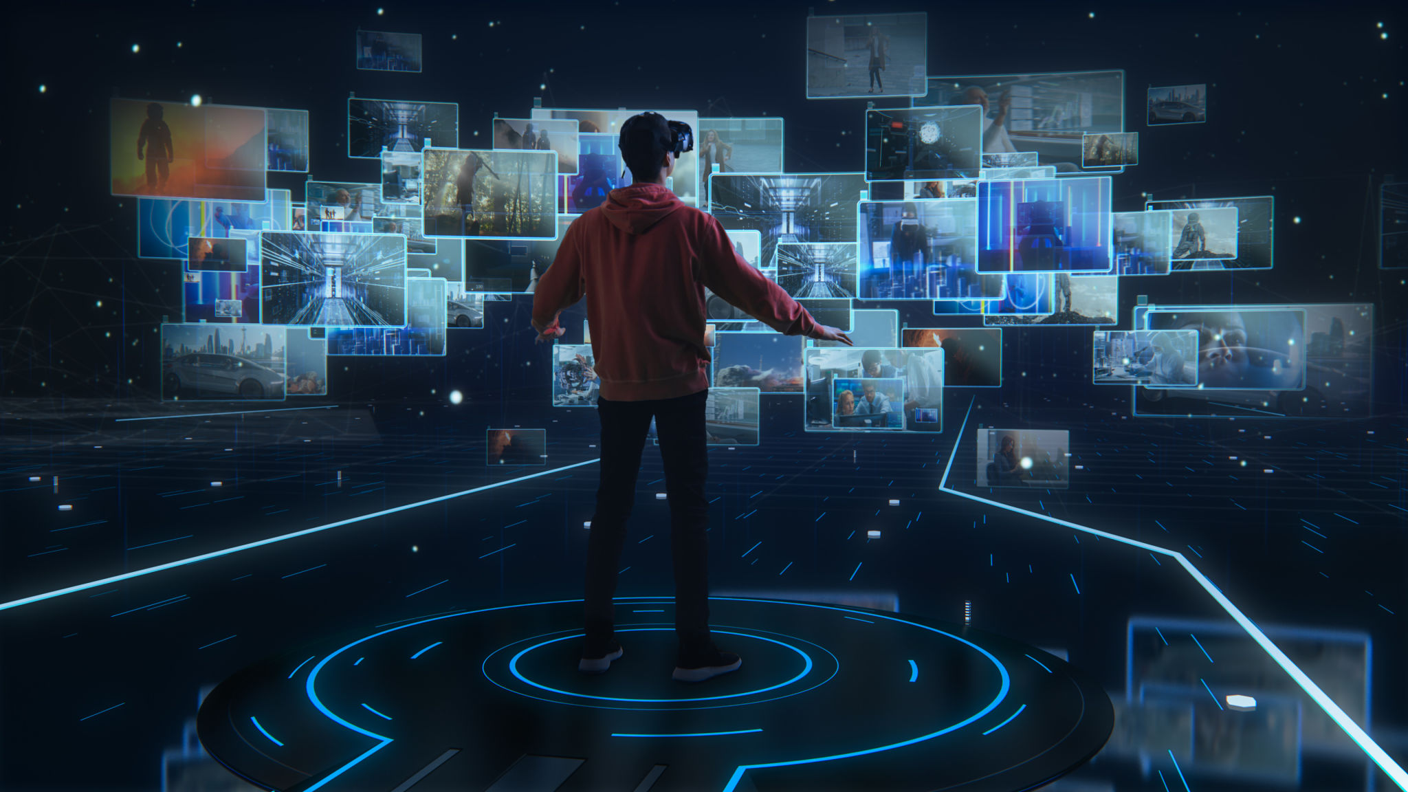 virtual reality media