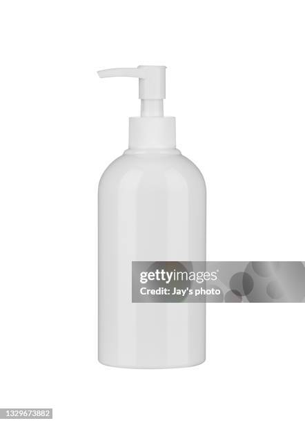white dispensers container, mockup product placement. - shower gel stock pictures, royalty-free photos & images