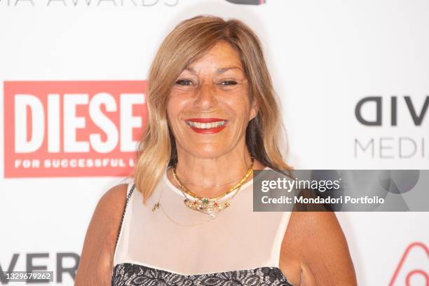 Irene Bozzi attends the red carpet of the Diversity Media Awards 2021. Franco Parenti Theater. Milan , July 19th, 2021