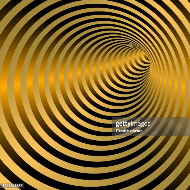 tunnel turning. 3d vector - bright future stock illustrations