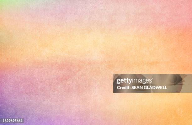 colorful blank canvas texture - pastel rainbow gradient stock pictures, royalty-free photos & images