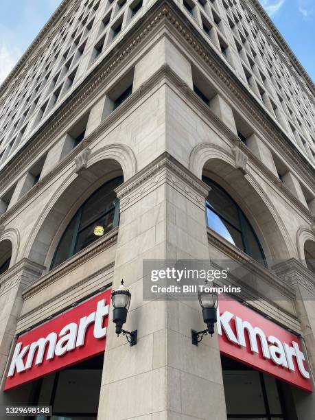 June 14: MANDATORY CREDIT Bill Tompkins/Getty Images KMART signage for the store located in Astor Place on June 14th, 2010 in New York City.