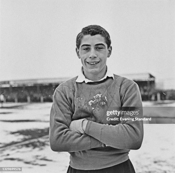 English footballer Peter Shilton of the English Schools' Football Association team, UK, 3rd April 1965. He went on to play for the England team.