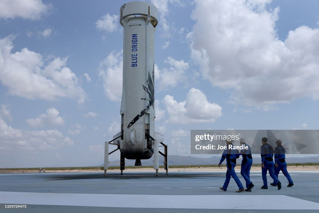 Jeff Bezos' Blue Origin New Shepard Space Vehicle Flies The Billionaire And Other Passengers To Space
