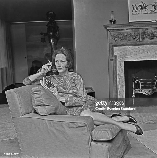 American author and publisher Helen Gurley Brown , UK, 24th October 1964. Her book 'Sex and the Single Girl' was published in 1962 and became an...