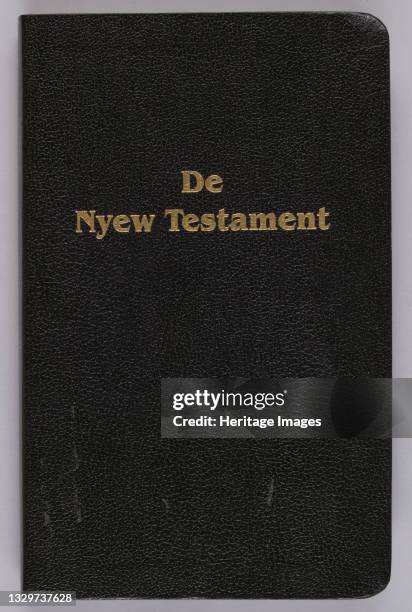 Translation into Gullah of the New Testament. Gullah refers to African American people and their language in the Lowcountry region of the US states...