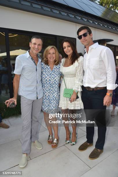 Michael Gelman, Laurie Gelman, Bethenny Frankel and Paul Bernon attend Michael Gelman & Ali Wentworth Celebrate The Launch Of Yoga Pant Nation By...