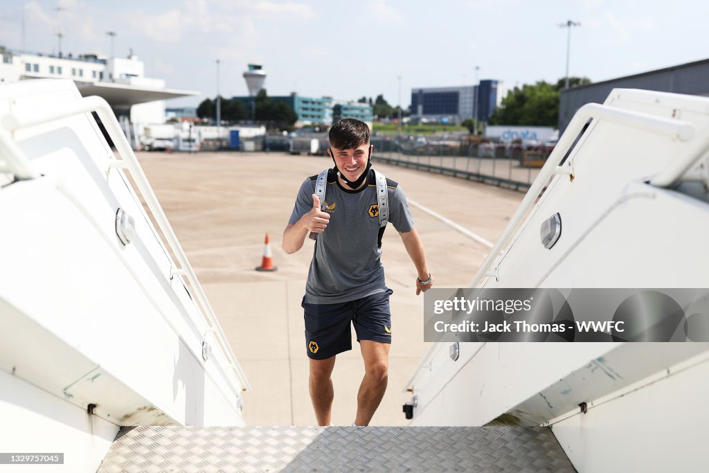 Wolverhampton Wanderers Depart from Birmingham Airport for Pre-Season trip to Marbella