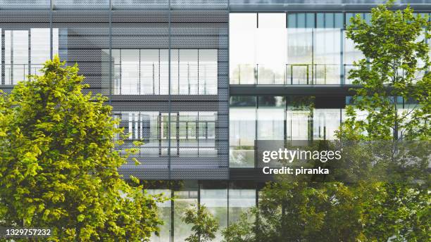 modern building - energy efficient building stock pictures, royalty-free photos & images
