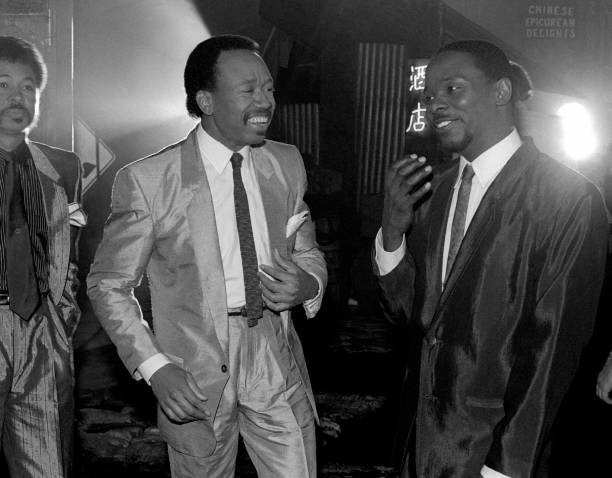 American singer, songwriter, musician and producer Ralph Johnson, American singer, musician, songwriter, and record producer Maurice White and...