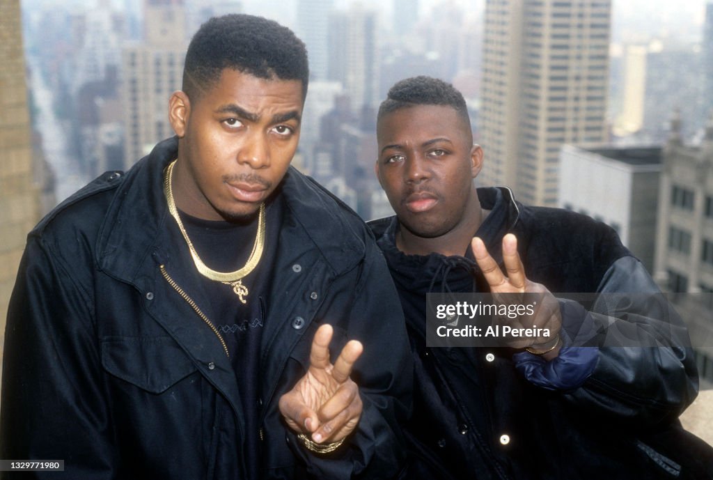 Epmd Rapper Parrish Smith and Erick Sermon of the Rap Group EPMD appear in a ...