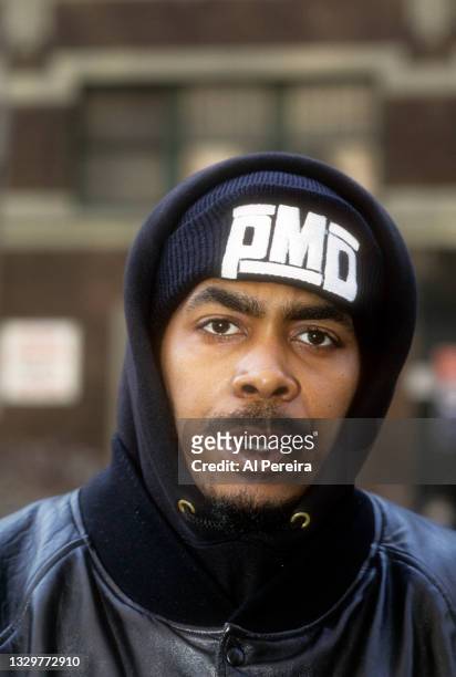 Parrish Smith of the Rap Group EPMD appears in a portrait taken on April 10, 1994 in New York City.