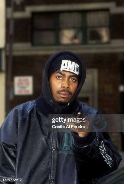 Parrish Smith of the Rap Group EPMD appears in a portrait taken on April 10, 1994 in New York City.