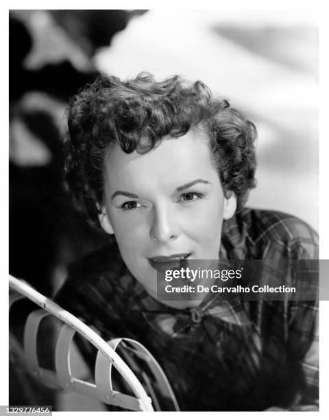 Actress Mercedes McCambridge in a publicity shot from the 1950’s, United States.