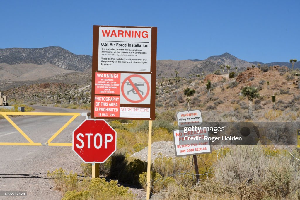 Area 51 East Entrance Gate