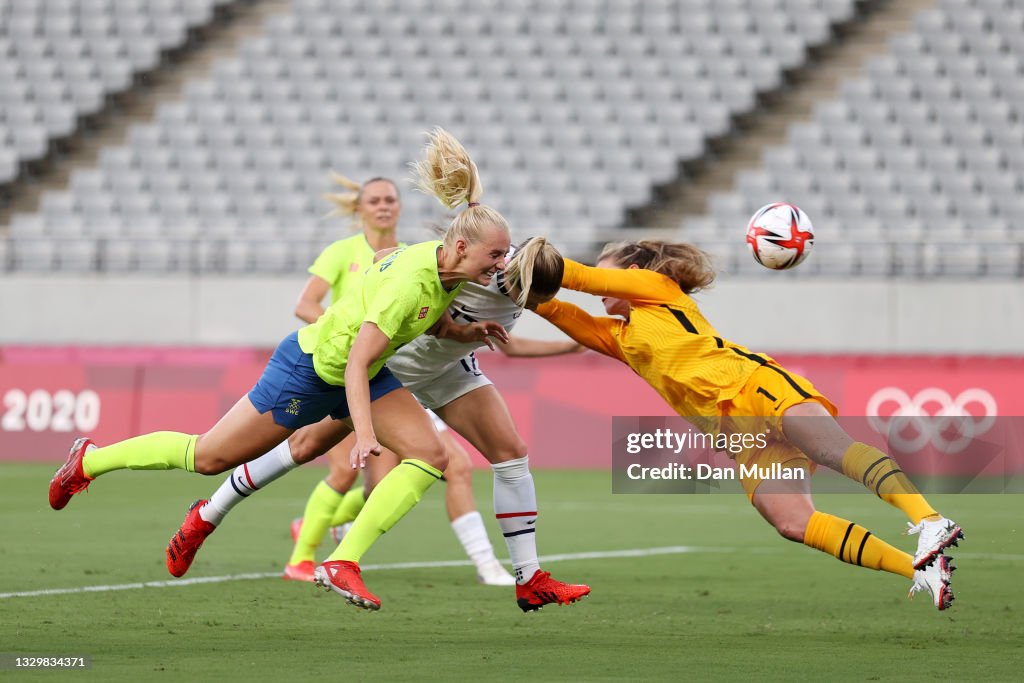 Sweden v United States: Women's Football - Olympics: Day -2