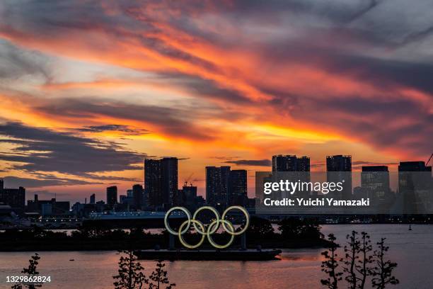 Olympic Rings Sunset Olympic Rings Photos and Premium High Res Pictures - Getty Images