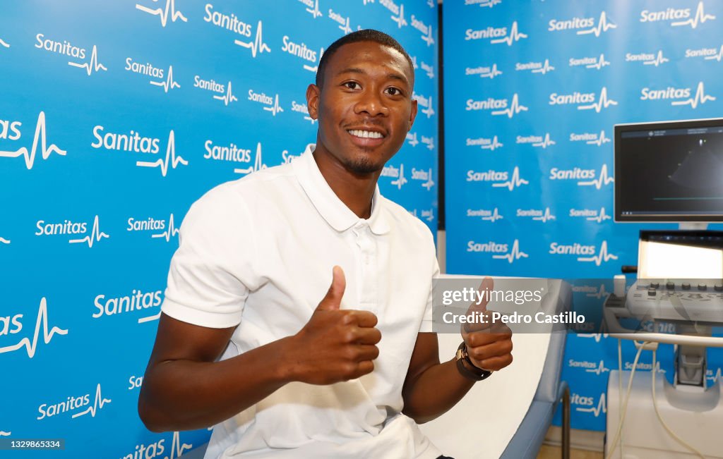 Real Madrid Unveil New Signing David Alaba