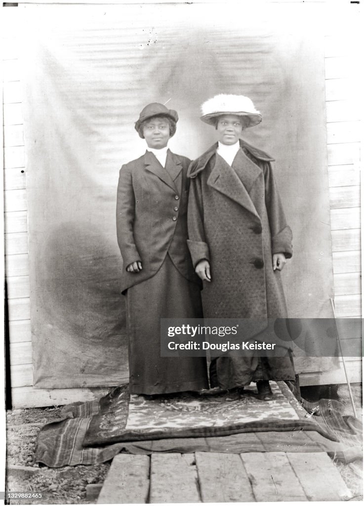 Two Women In Winter Coats