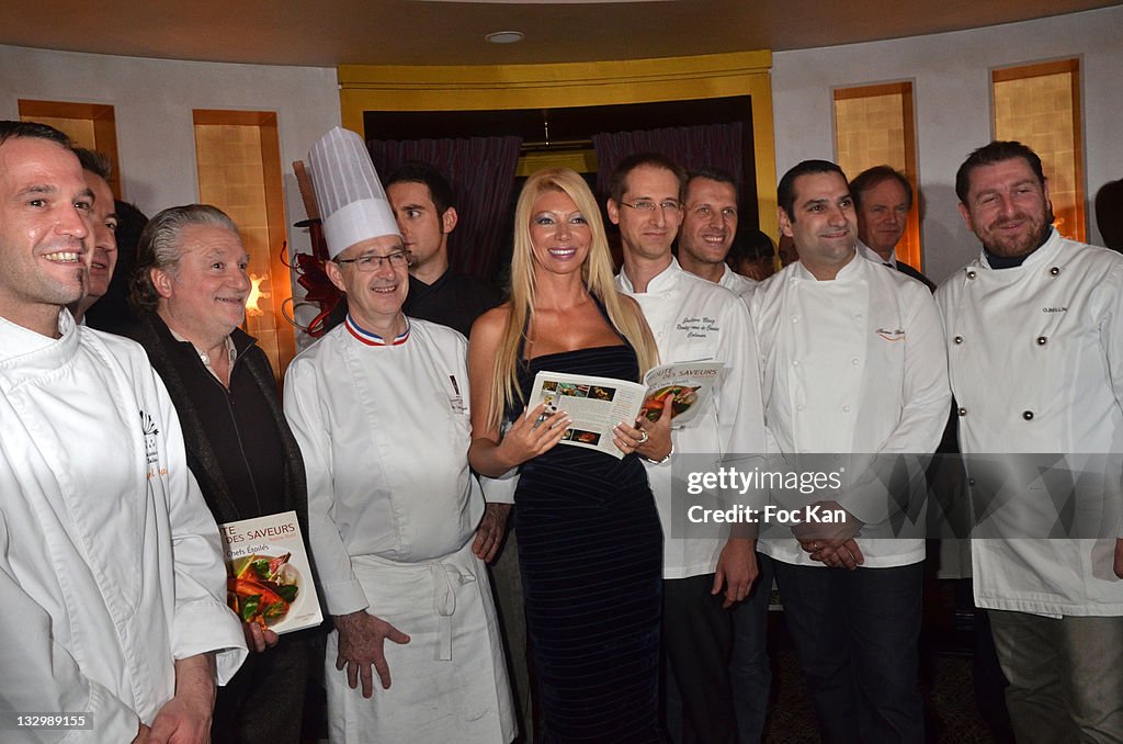 'La Route Des Saveurs' Nadine Rodd Culinary Book Launch at Le Diane Fouquets