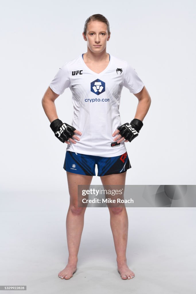 Alice Reed Ufc Elise Reed poses for a portrait during a UFC photo session inside UFC ...