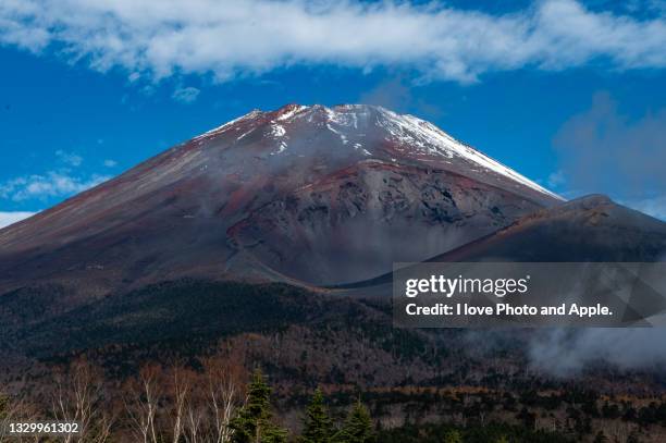 november fuji at mizugatuka park - 裾野市 stock pictures, royalty-free photos & images