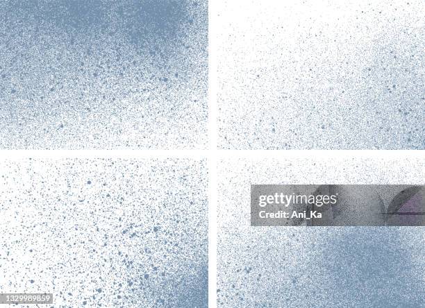 ilustrações de stock, clip art, desenhos animados e ícones de texture backgrounds - spray-de-tinta