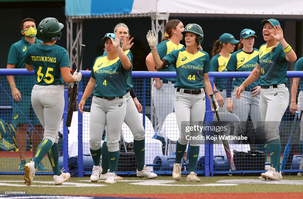 Softball - Olympics: Day -1